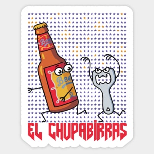 The Chupabirras Sticker